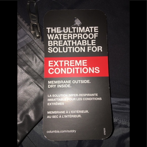 Brandnew Columbia Outdry Diamond Snow Shell Jacket - Picture 8 of 8